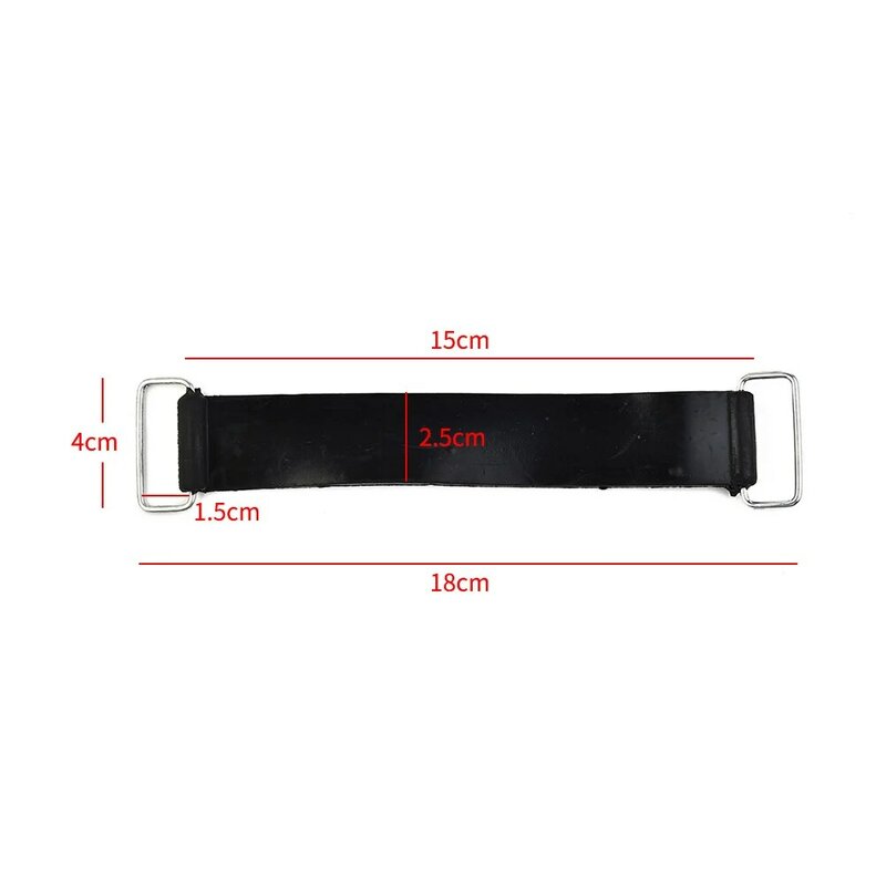 Universal 18-23cm Motorcycle Scooters Battery Rubber Strap Fixed Holder Belt Motorcycle Battery Rubber Band Strap Stretchable