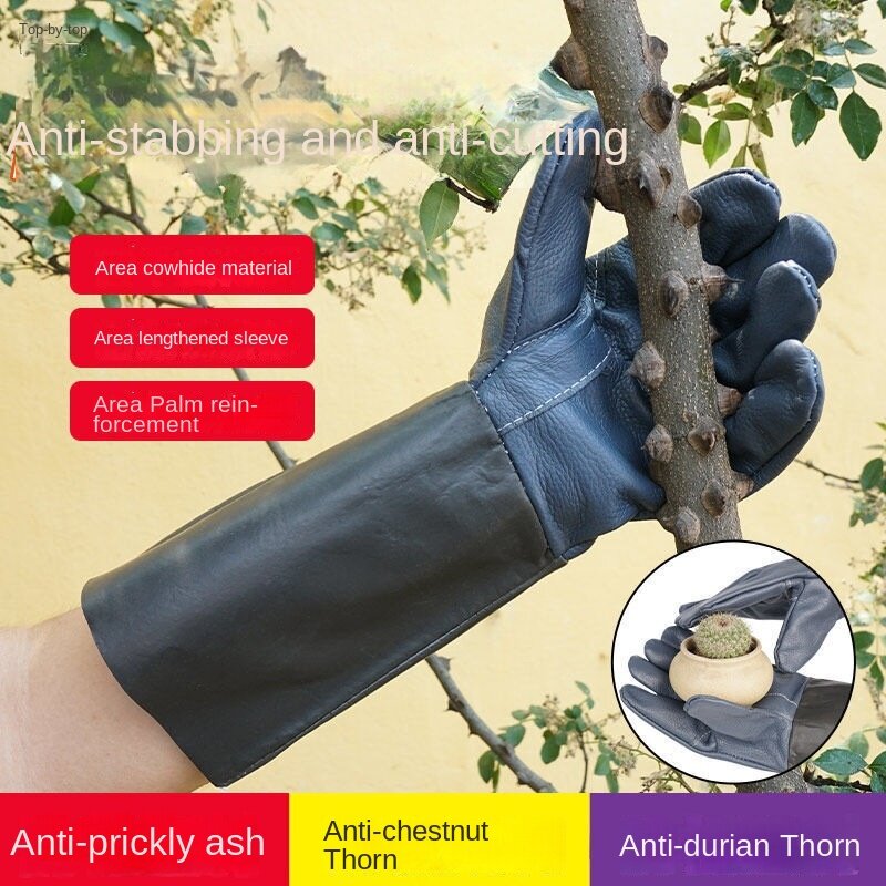 Steek-Proof Handschoenen Bescherming Tuin Tuinieren Snoeien Rozenroos Plukken Peperkorrels Strippen Board Antislip Binding