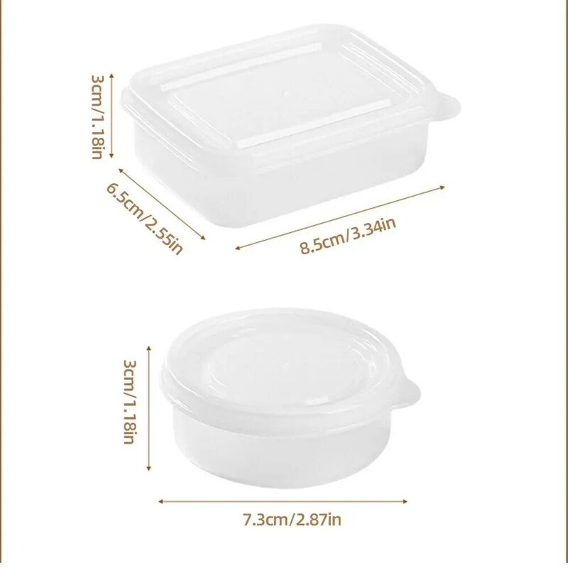 Boîte hermétique sans BPA pour le stockage des aliments, boîte de rangement de la viande de poisson avec ouverture en forme de périphérie, anti-poussière