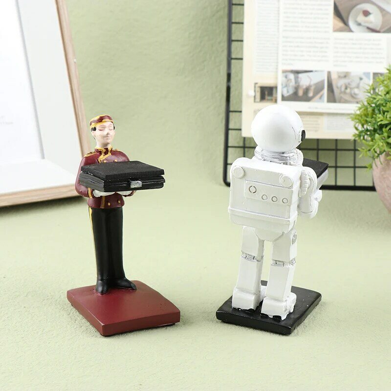 1 Stuk Horloge Houder Astronaut Huishoudster Dienaar Horloge Stand Robot Puppy Horloge Sieraden Opbergrek