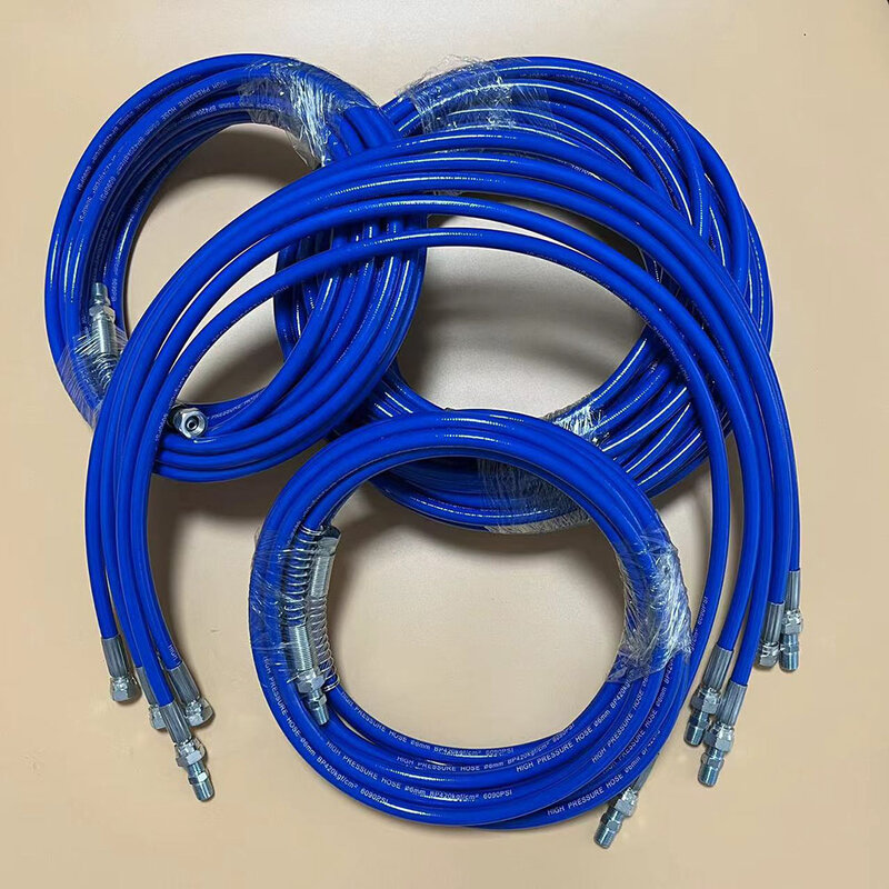 1/4 Connecting Hose Spray Hose Airless Hose 5800PSI High Pressure Pipe Airless Sprayer Paint Hose For Sprayer Gun Water Pipe