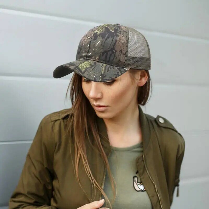Running Hats Folding Outdoor Camouflage Hat Sun Protection Quick-Drying Camouflage Hats For Sports Fishing Hiking And More