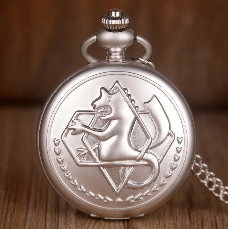 Классические карманные часы на тему косплея, мужские наручные часы, ожерелье унисекс, подарки