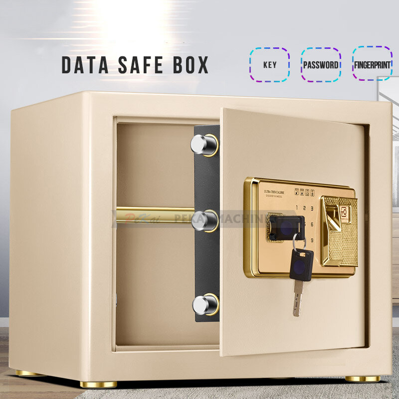 Cassetta di sicurezza elettronica cassetta di sicurezza con serratura digitale per uso domestico e in ufficio cassetta di sicurezza
