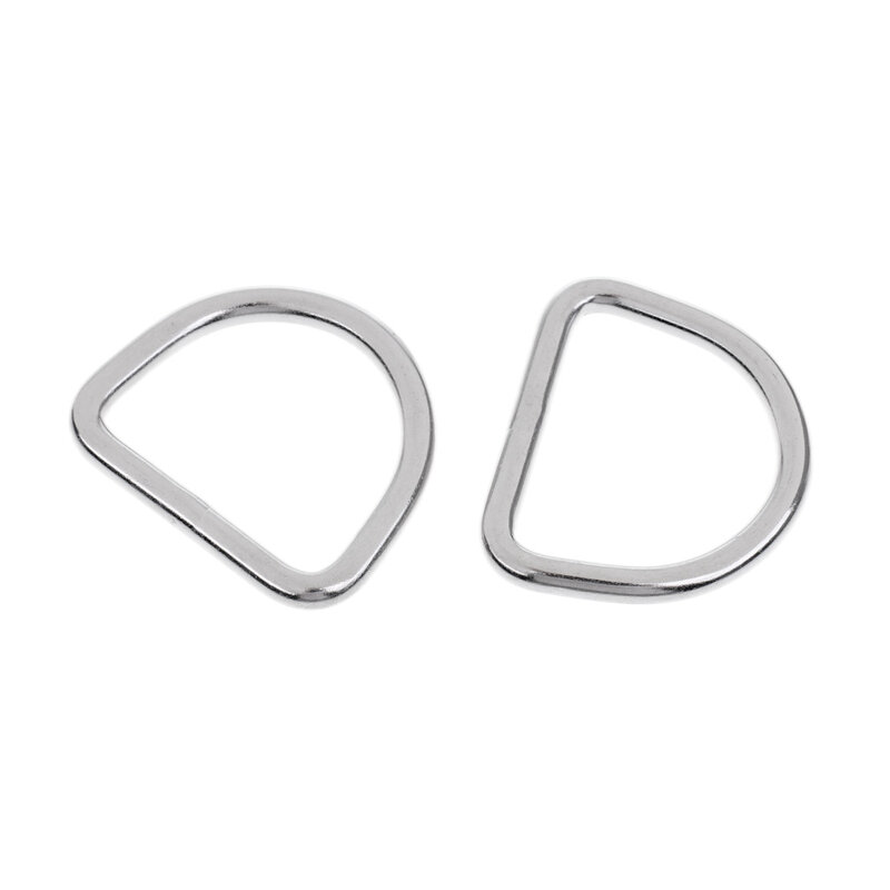 Plaque de couverture en acier inoxydable avec anneaux en D, anneau d'arrimage, 2 paires