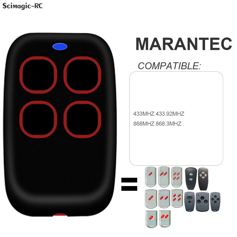 MARANTEC Digital 302 868 Mhz 433Mhz Clone 304 321 323 382 384 Gerbang Kontrol Garasi Perintah MARANTEC Remote Control 868.3Mhz