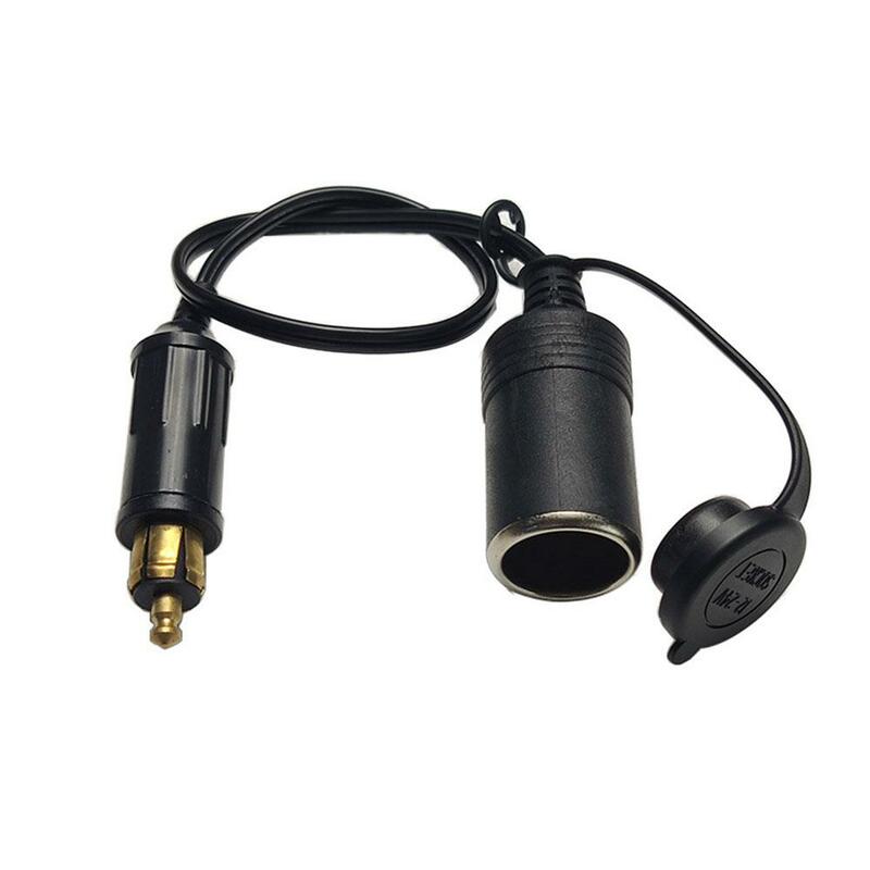12v 24v Eu Plug Forbmw Plug To Cigarette Female Charger Wire Socket Car Lighter Outlet Motorcycle To Convert Cigare G4a3