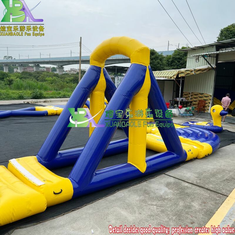 Kids Adults Mobile Floating Waterpark Equipment Swimming Pool Ocean Sea Lake Inflatable Water Swing