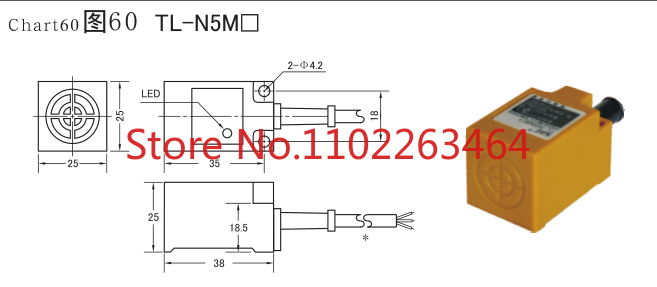 5 dígitos Praça sensor de proximidade indutivo TL-Q5MC1 TL-Q5MF1 TL-Q5MY1 TL-Q5MD1
