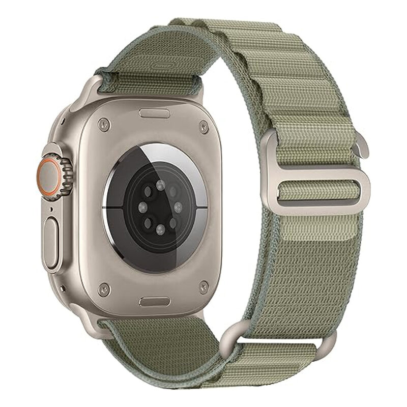 Alpine Band para Apple Watch, cinta ultra, 49mm, 45mm, 44mm, 40mm, 41mm, 42mm, 44mm, pulseira de nylon Correa, iWatch Series 9, 8, SE, 4, 3, 7, 6, 5