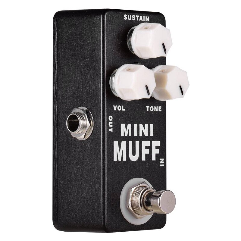 Mosky mini muff fuzz distorção pedal efeito guitarra elétrica