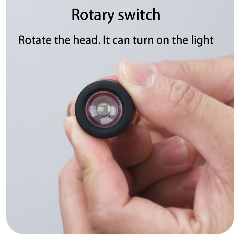 Мини-фонарик с зарядкой от USB