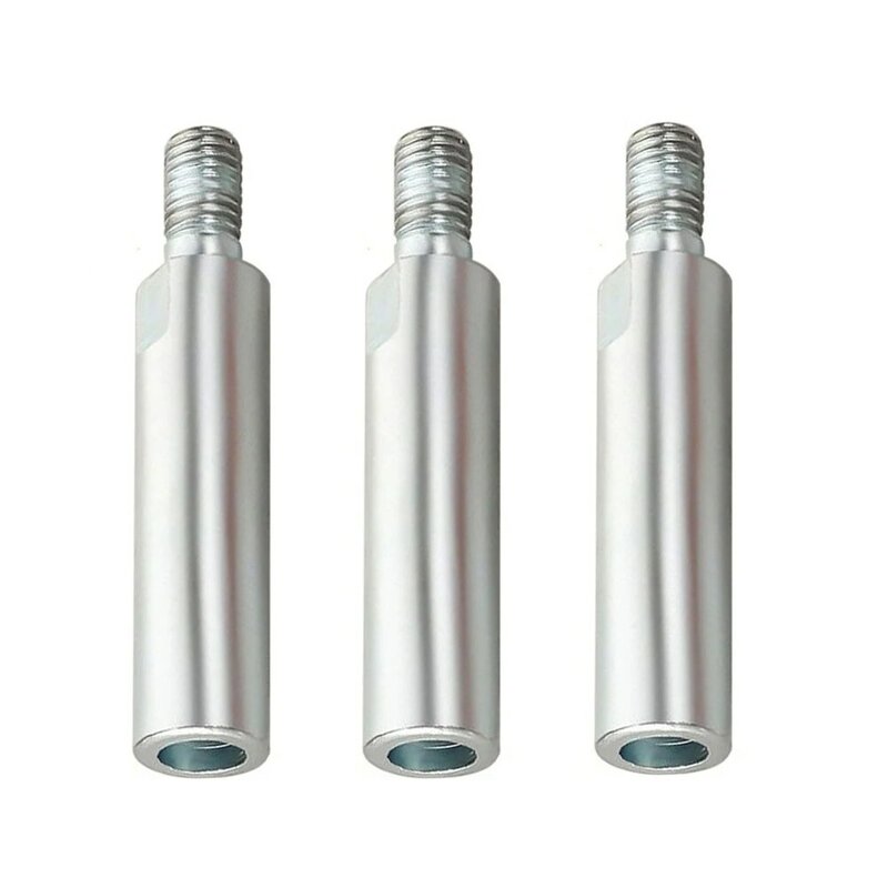 1/3 buah batang penghubung ekstensi Gerinda sudut 80mm, aksesori pengganti alat listrik rumah poros ekstensi adaptor ulir M10