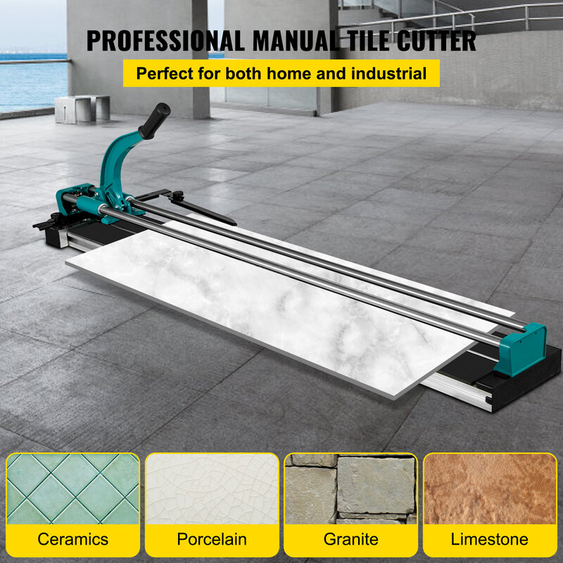 VEVOR-High Precision Manual Tile Cutter, 48 "Máquina de Corte de Precisão, Ladrilhos cerâmicos manuais, 1200mm