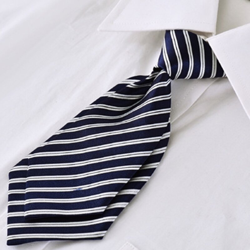 Teens Students Shirt Necktie Women Double Layer Color Uniform Detachable Collars Removable Ties Costume Accessories