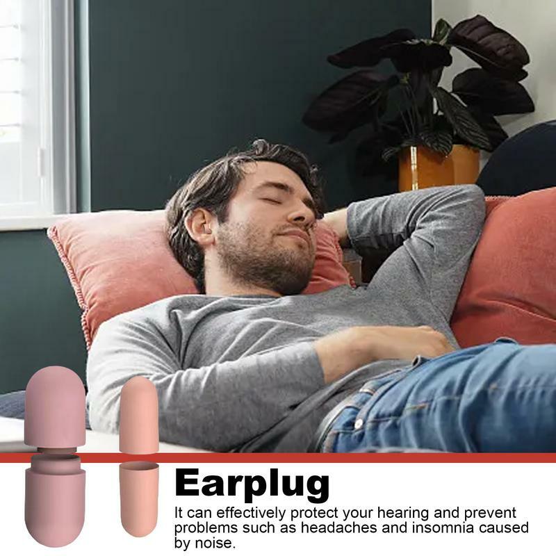 Bouchons d'oreille réutilisables pour le sommeil, super doux, réduction du bruit, confortable, musiciens, 1 paire