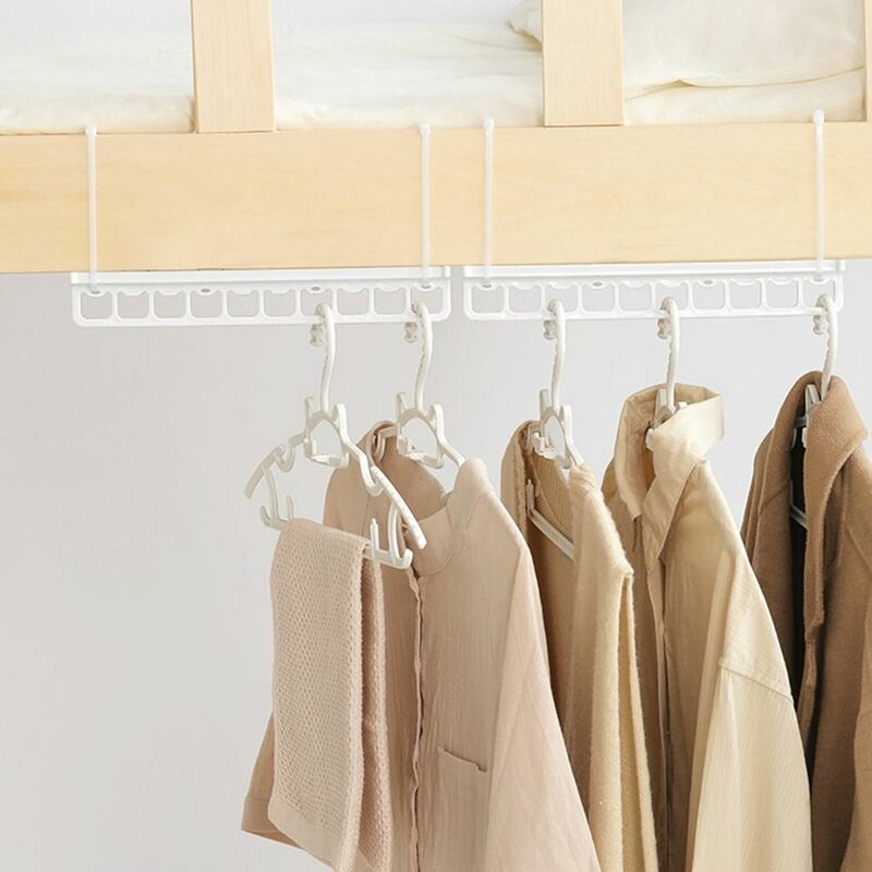 Practical Bedside Clothes Hook for Dormitories No Drill Hanging Type Bedroom Accessories Coat Drying Rack