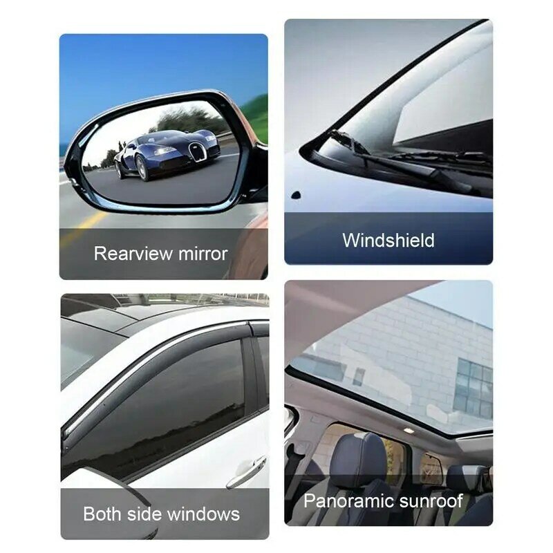 กระจกกันฝ้าแบบใสสเปรย์กันฝ้ากระจกรถยนต์ในฤดูหนาวติดทนนานป้องกันการเกิดฝ้า