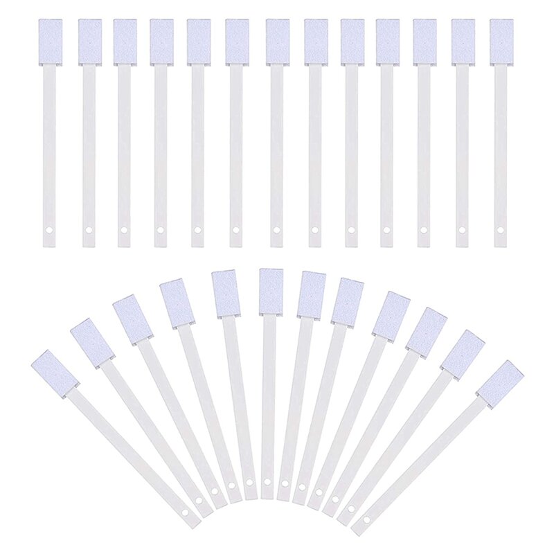 28PCS Disposable Toilet Brush Crevice Cleaning Brushes,For Toilet Corners,Window Grooves,Door Rails,Keyboards,Blinds,Etc