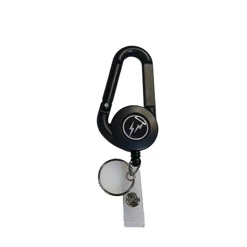 Lightning Black Telescopic Car Key Keychain Backpack Buckle Accessory