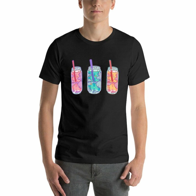 Cosmic Sodas-Camiseta vintage con estampado de animales para hombre, camisetas de Campeón