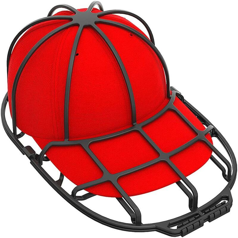 Limpiadores de sombreros de doble cubierta-Nuevo diseño de lavadora de gorras de béisbol, apto para MARCO DE lavadora de sombreros de adultos/niños/jaula de lavado, sombrero Sha