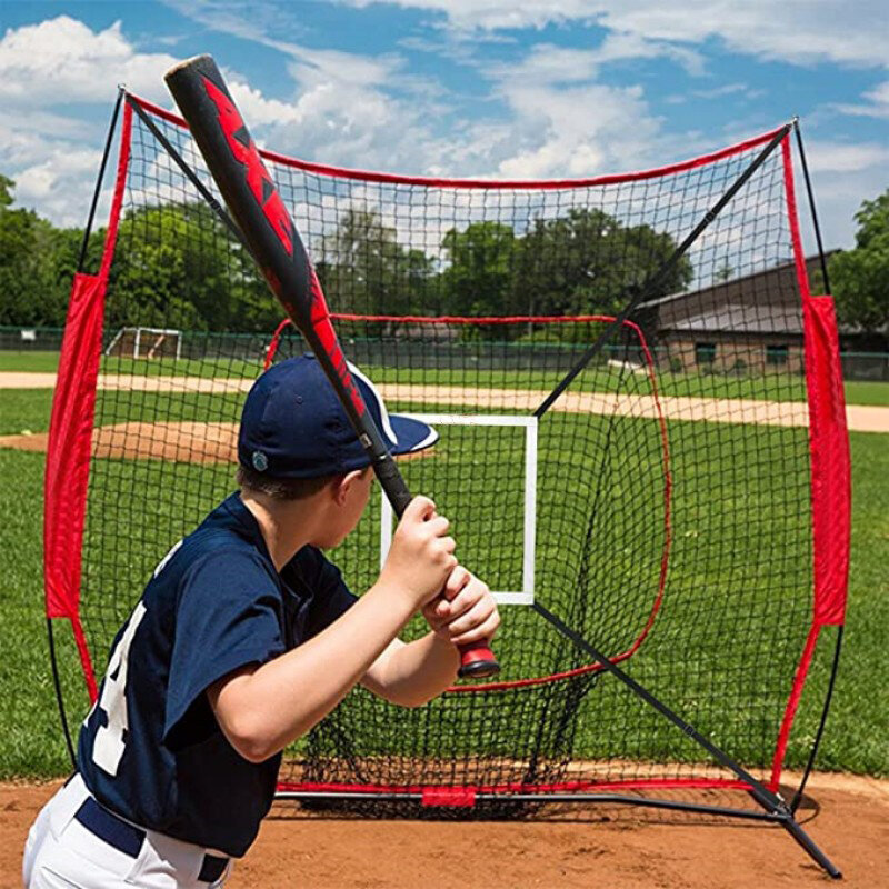 Equipamento de treinamento ao ar livre, Baseball Batendo Net, rebatidas alvo Net para Softball prática, ginásio, casa, parque, escola