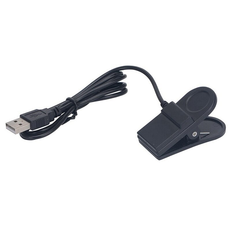 Clip de carga, soporte de carga USB de repuesto Compatible con Garmin-Fenix Chronos, Cable de carga para reloj inteligente