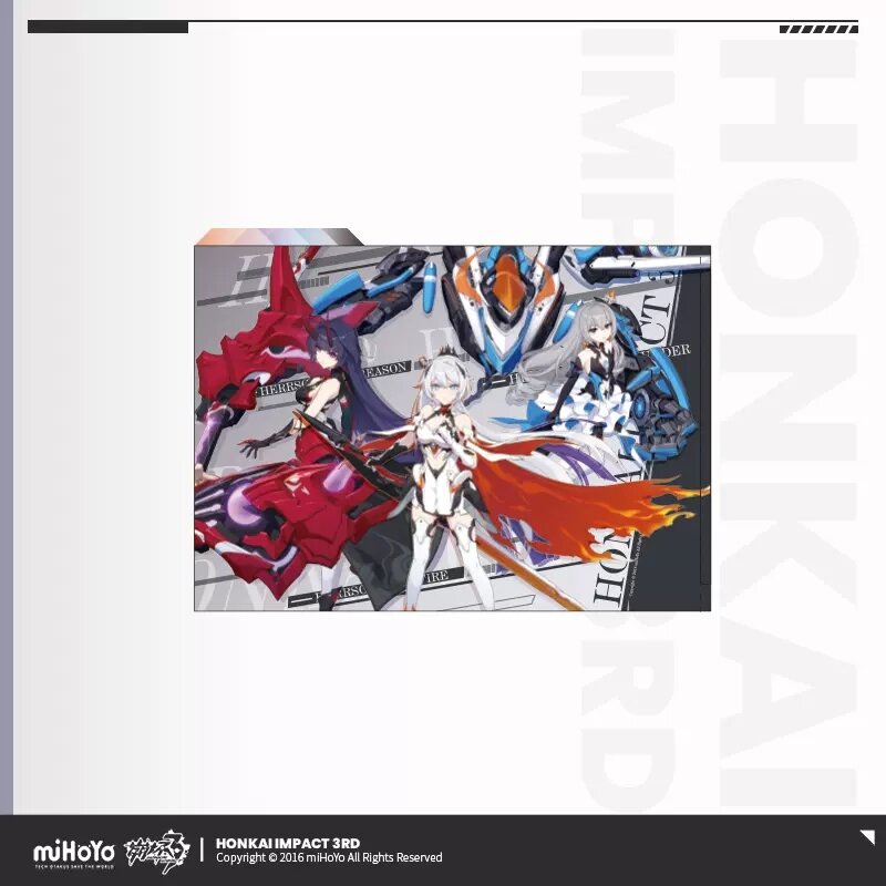 Mihoyo/Honkai Impact 3 Originele Kunstcollectie Officiële Game Meteor Reis Kiana Cospaly Accessoires Collectie Hot Anime Nieuwe