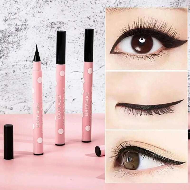 Eyeliner liquido professionale penna stile gatto lunga durata asciugatura rapida Anti-sudore impermeabile liscio opaco Eyeliner Makeups