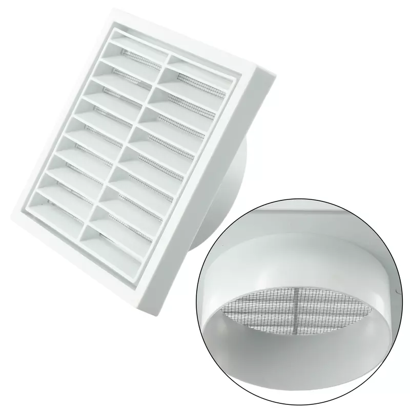 Rejilla de plástico para salida de aire fresco, salida de aire fresco, materiales auxiliares para circulación de aire y necesidades de ventilación