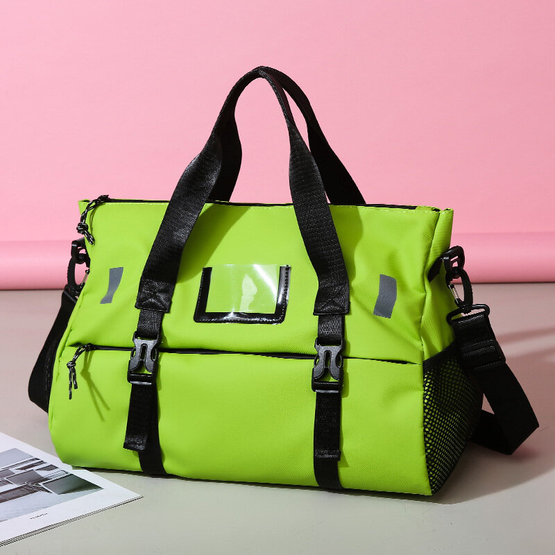 Palestra Fitness borsa da viaggio di grande capacità separazione asciutta e bagnata borsa sportiva bagaglio zaino Yoga portatile