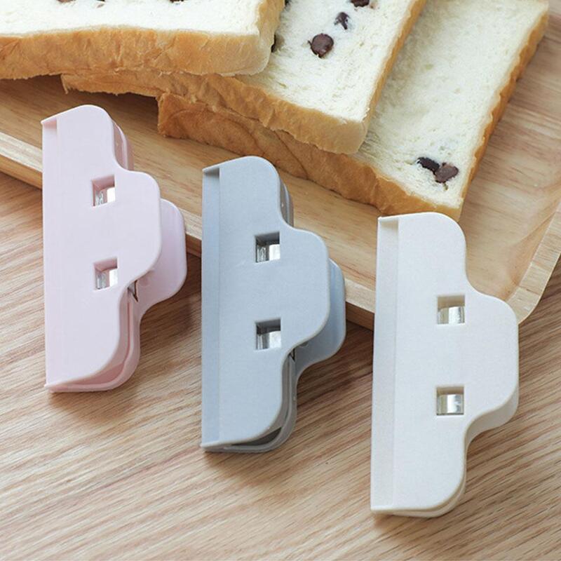 1pc Sealed Clips Portable Practical Food Snack Sealing Clamp Clip Multifunctional Powder Food Package Bag Clamp Wholesale