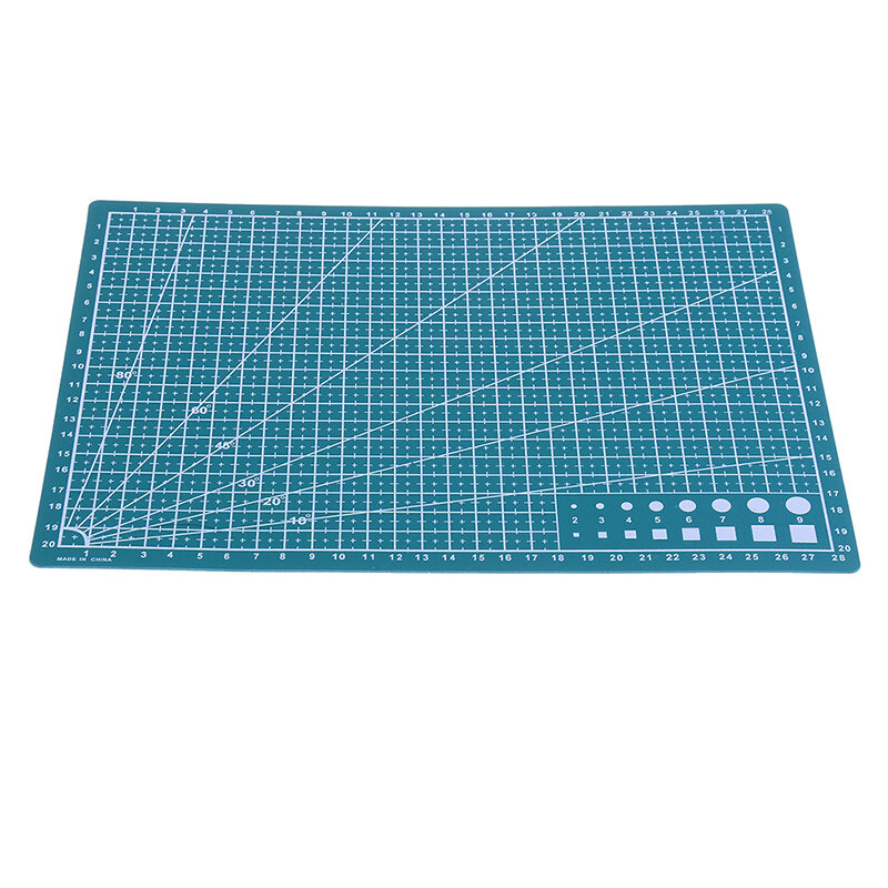 A4/A5 Double Cutting Pad Healing Grid Lines Cutting Mat Craft Card Fabric Leather Paper Board New