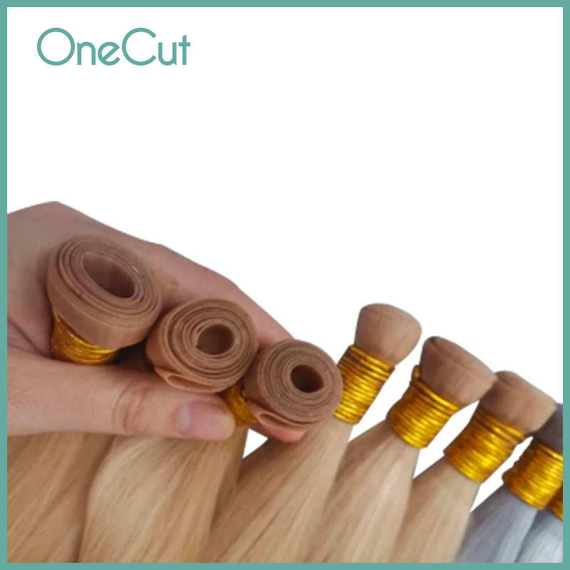 Tape PU Hair Weft Straight Raw Virgin Brazilian Sew In Double Drawn High Quality Bundles 100% Real Human Hair Weaves 14-28inches