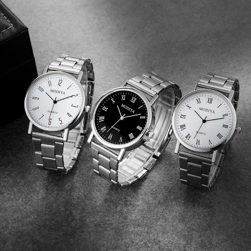 Zegarek z mechanizmem kwarcowym elegancki męski zegarek kwarcowy z regulowanym paskiem o wysokiej dokładności dla biznesu formalna odzież stylowy