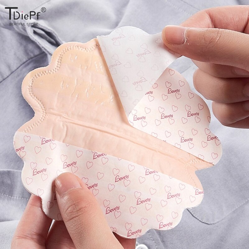 10Pcs/lot Armpit Disposable Sweat Patch Soft And Skin-friendly Breathable And Dry Long-lasting Invisible Sweat-proof Pad