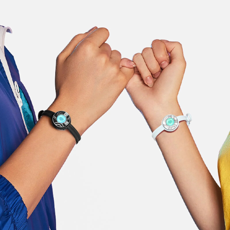 Totwoo Lange Afstand Touch Armbanden Voor Koppels-Candy Serie, Vibratie & Licht Up Voor Liefde Koppels Armbanden Relatie Cadeau