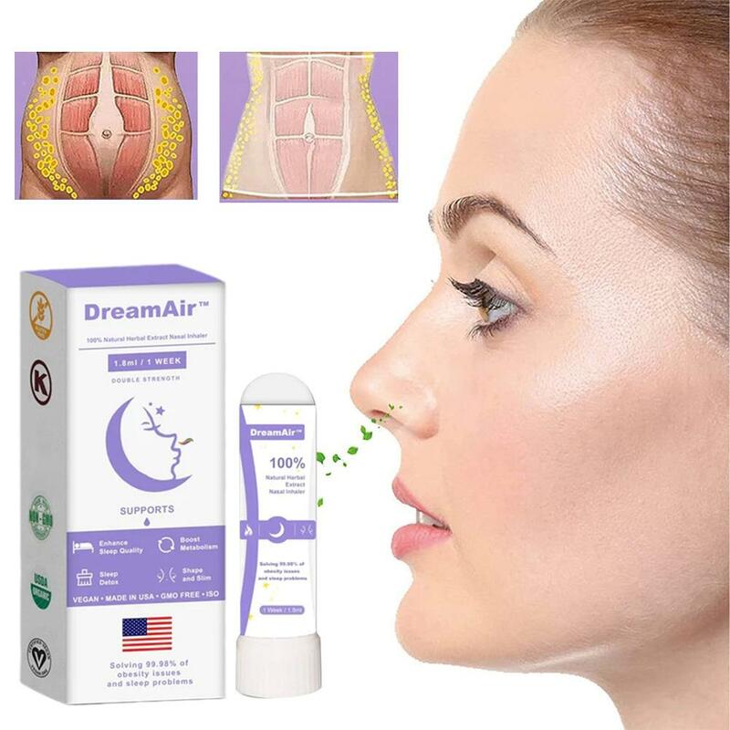1 szt. Senny inhalator do nosa do kształtowanie sylwetki naturalnej detoksykacji i kształtowanie sylwetki eliminacji obrzęków Y8s0