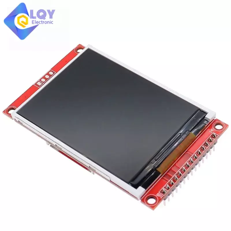 2.4 / 2.8 inch 240x320 SPI TFT Serial Port Module 5V/3.3V PCB Adapter Micro SD Card ILI9341 / ST7789V LCD Display For Arduino