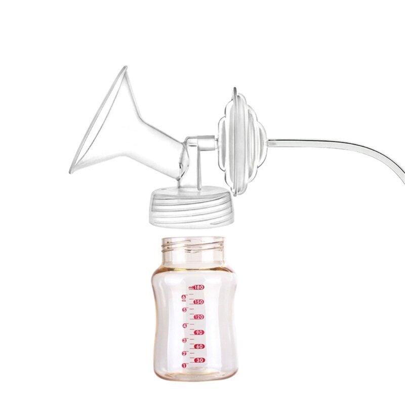 Bộ phận máy hút sữa cổ rộng được nâng cấp Mặt bích miệng rộng 17-27mm Định cỡ máy hút sữa PP