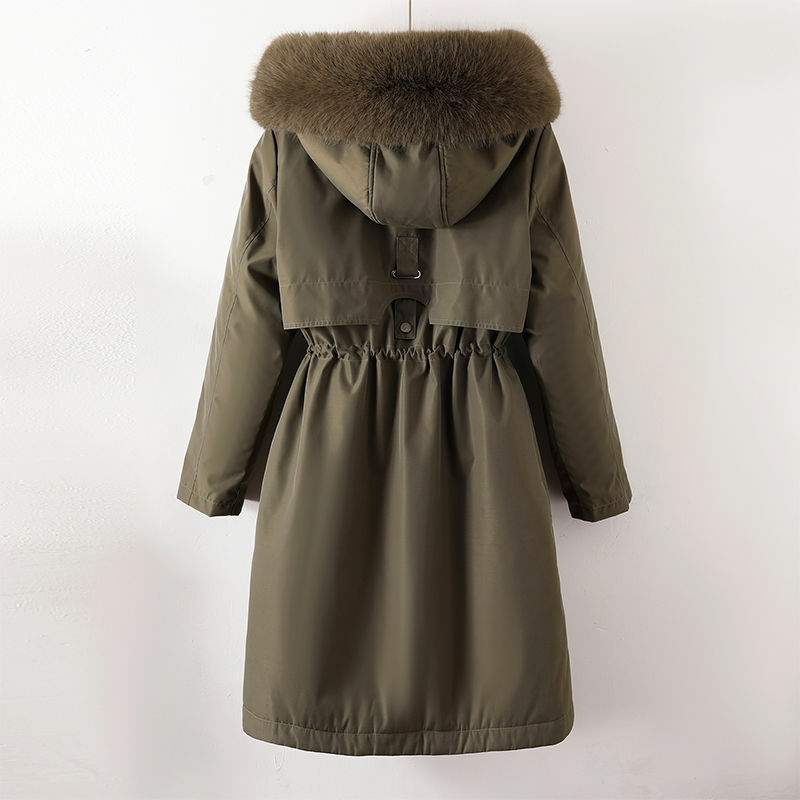 เสื้อโค้ทผ้าฝ้ายสำหรับผู้หญิงเสื้อแจ็กเก็ตซับในฤดูใบไม้ร่วงและ2023ฤดูหนาว