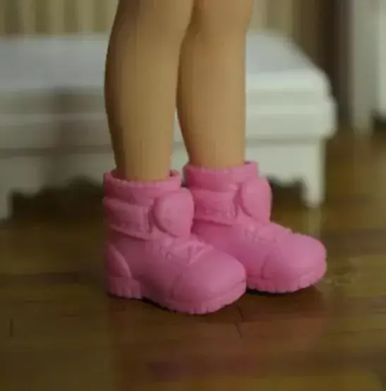 Bq1 bonecas sapatos pequenos acessórios do brinquedo para altura 11cm kelly dolls pés