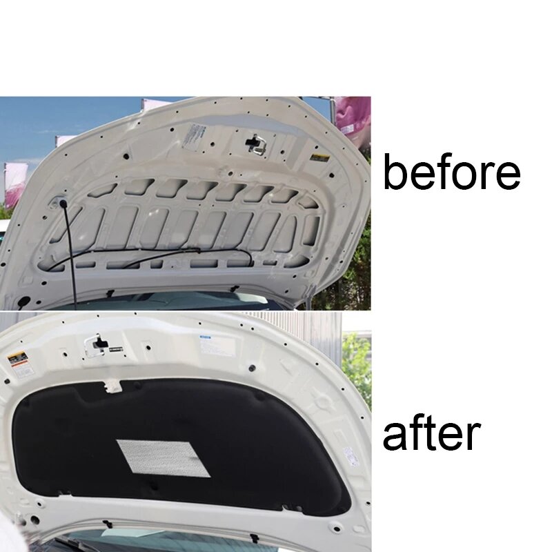 fireproof cotton engine hood trunk cargo sound heat insulation for toyota corolla 2019 2020 2021 2022 2023 e210 accessories Z