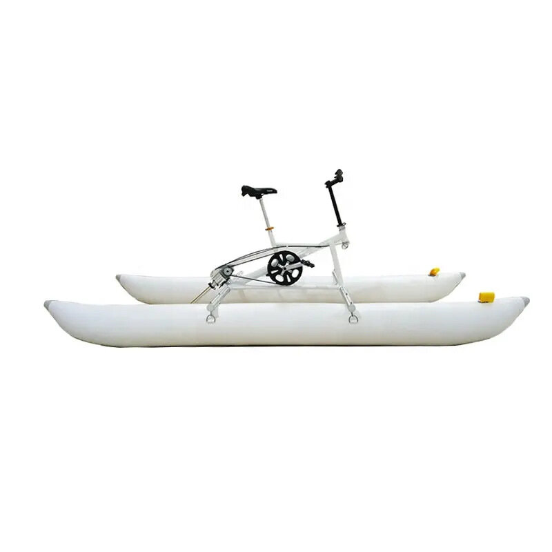 TBZ Bicycles Sea Water Bike Lake Bicycle Cycle Pedal Inflatable Float Water Bike for Sale New Product Light Weight Folding