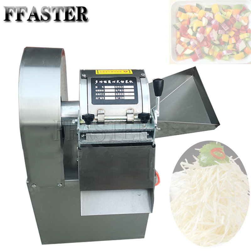 Multi-function Automatic Cutting Machine Commercial Electric Potato Carrot Ginger Slicer shred Cutter