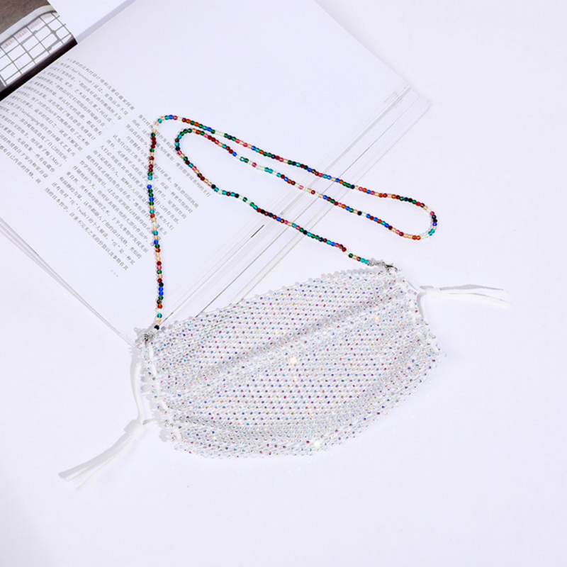 Crystal Sunglasses Chain For Women Anti-lost Glass Mask Chain Personalized Jewelry Hanging Chain Fashion Phone Accessories New