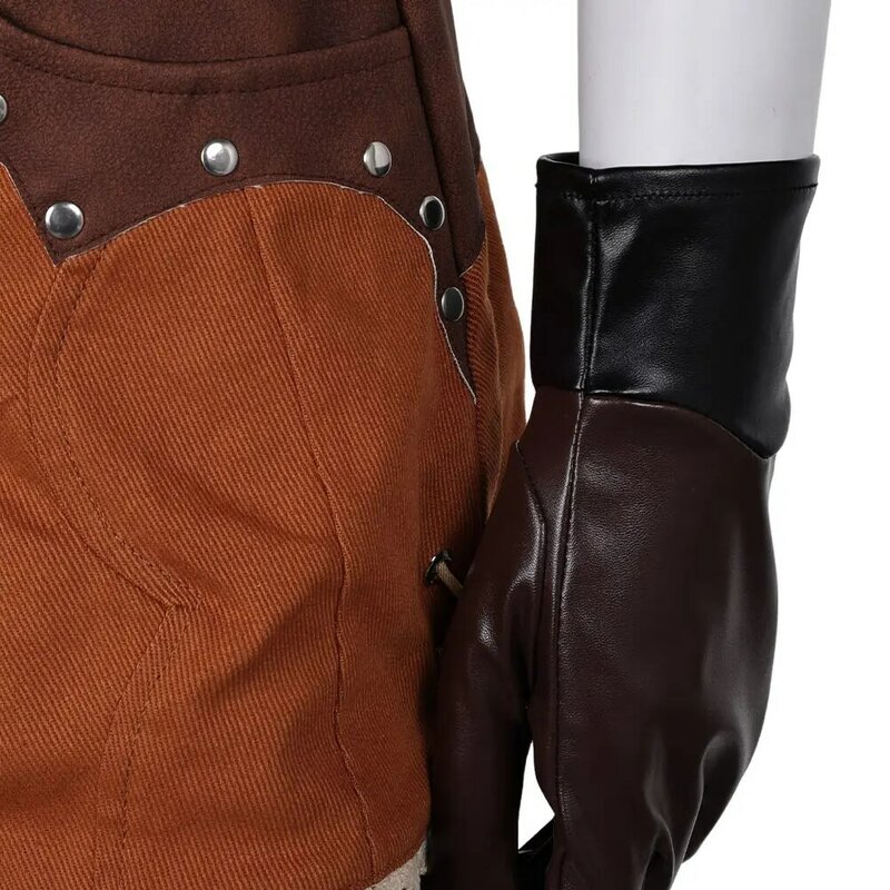 Tifa Cosplay Cowboy Kostuum Uniform Jeans Rok Vest Riem Voor Dames Pruik Outfits Fantasie Halloween Carnaval Party Role Suit