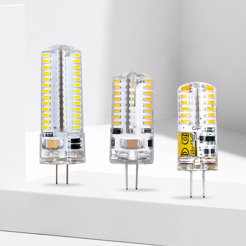 Lámpara LED G4 de 2W, 3W, 5W, 6W, 9W, ca, cc 12V, 220V, 230V, 240V, 2835/3014SMD, reemplazo de luces halógenas para foco de candelabro