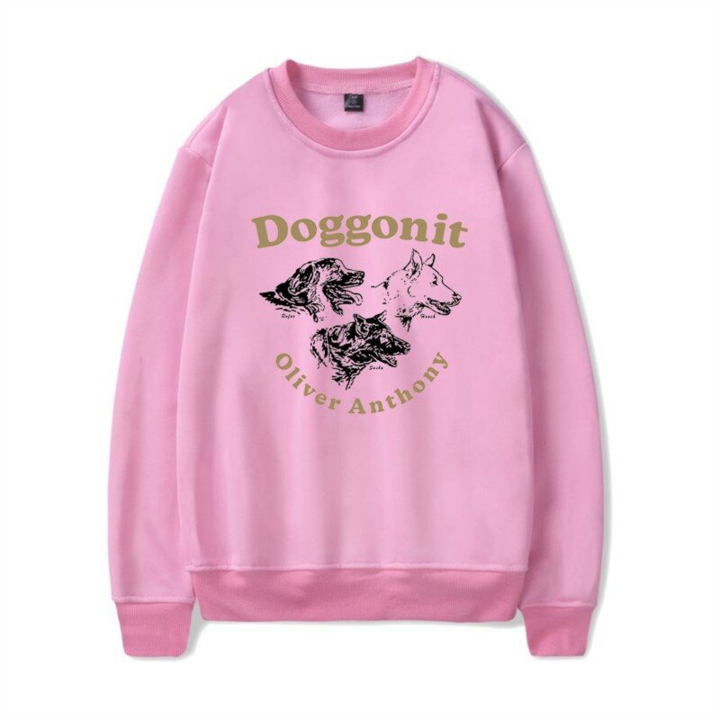 Oliver Anthony Doggonit Merchandise Sweatshirt Met Lange Mouwen Voor Heren/Dames Unisex Streetwear Met Capuchon